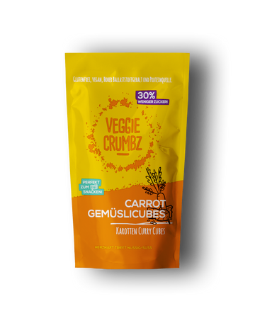 VEGGIE CRUMBZ Carrot Gemüslicubes