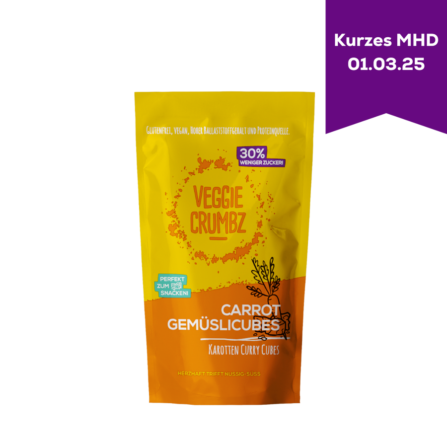 VEGGIE CRUMBZ Carrot Gemüslicubes