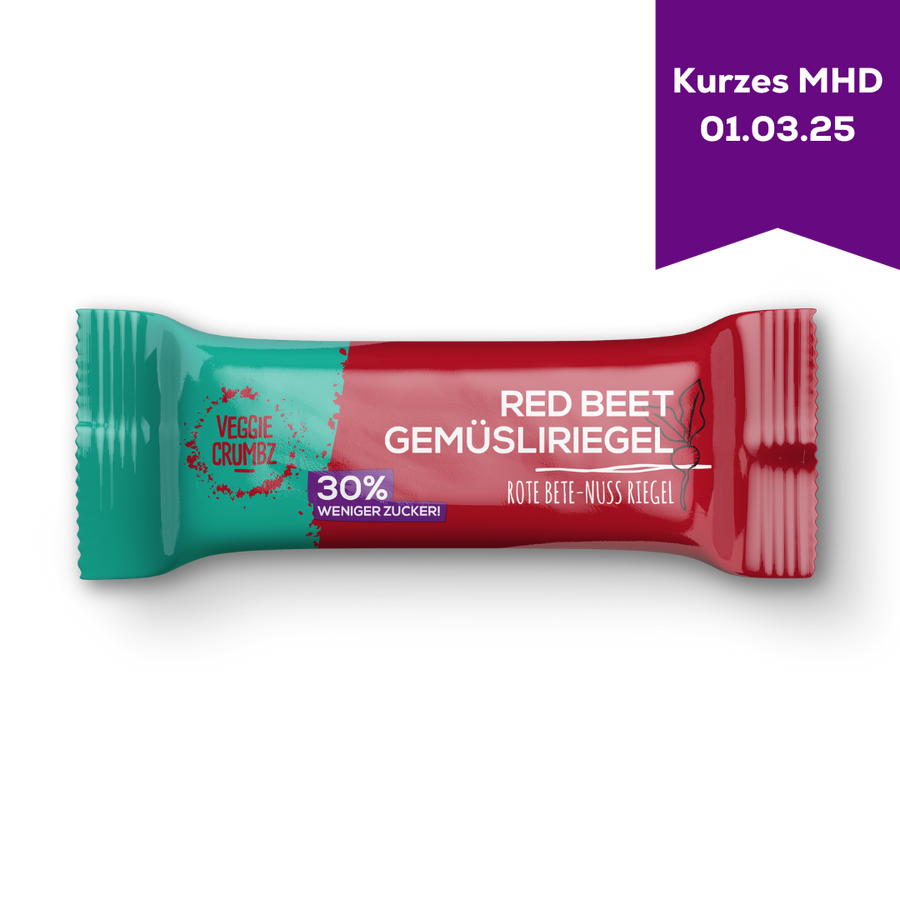 VEGGIE CRUMBZ Gemüsliriegel Red Beet